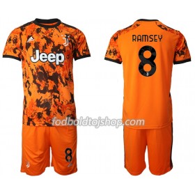 Juventus Aaron Ramsey 8 Børn 3. Fodboldsæt 2020-21 S/S (+ Korte bukser)